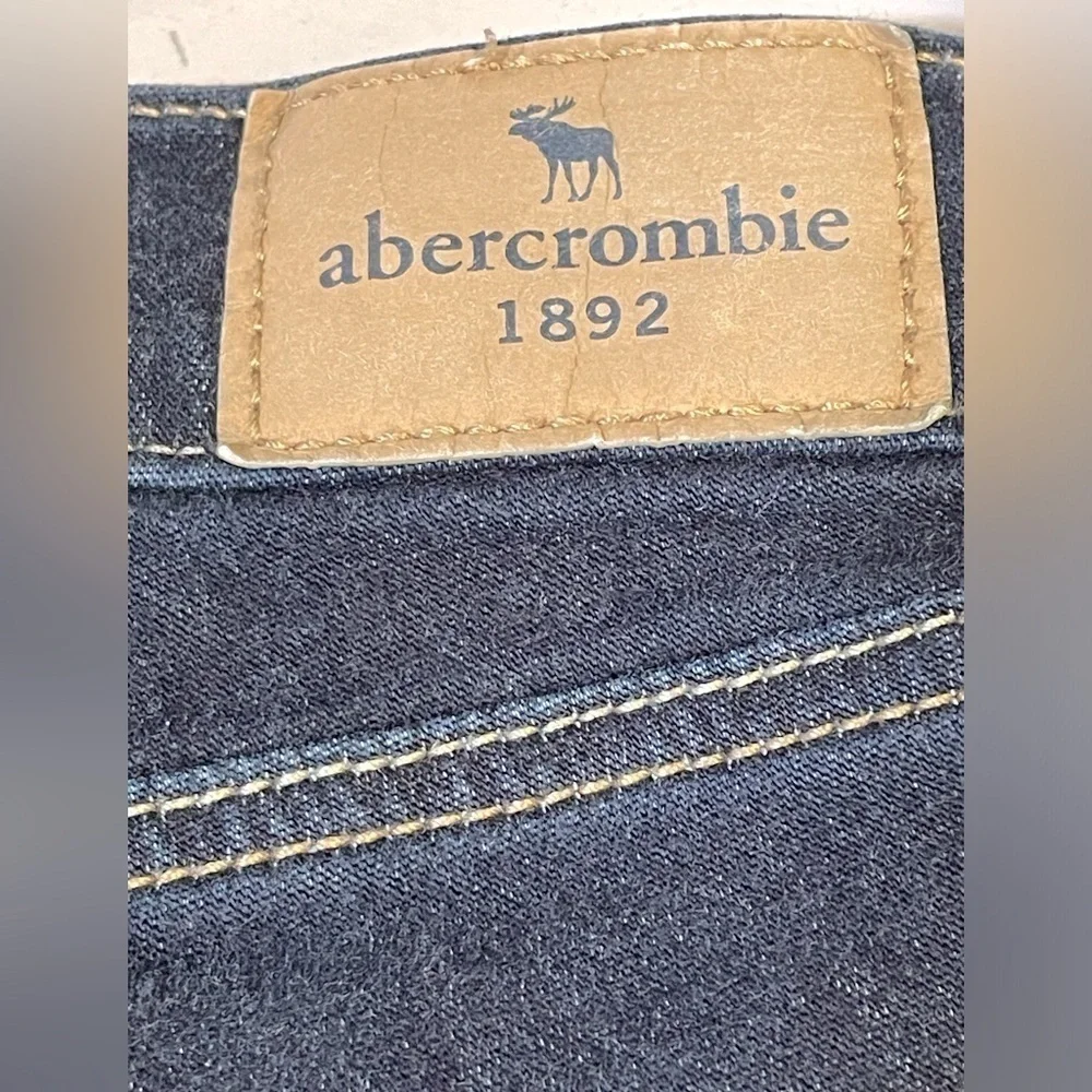 Abercrombie Kids girls denim jeans Jean leggings stretch slim 11/12 - Picture 2 of 5